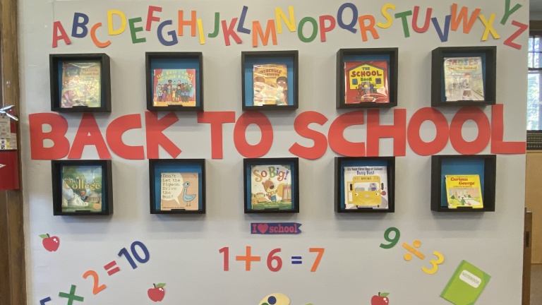 Back To School Display